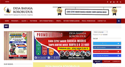 Desktop Screenshot of desa-bahasa.com