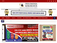 Tablet Screenshot of desa-bahasa.com